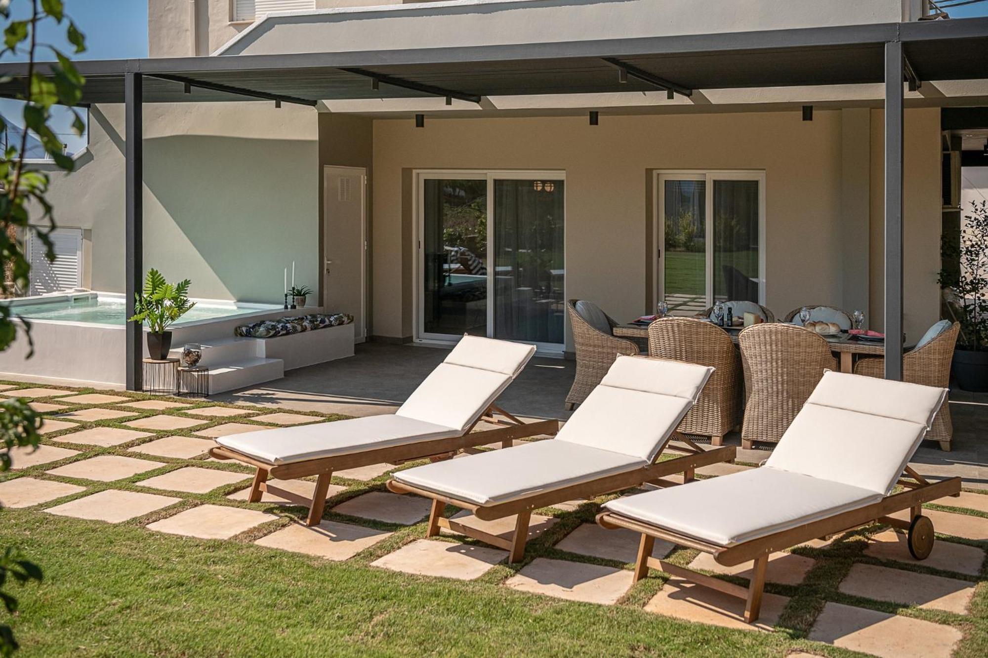 Happyhouse Villa Kíssamos Esterno foto